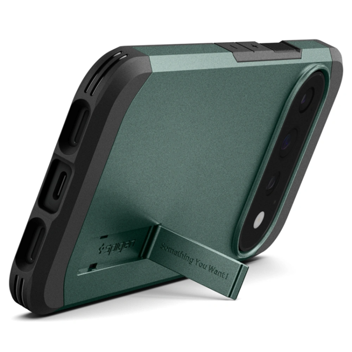 Spigen - Spigen Mobilskal För Google Pixel 11 Pro Magsafe Tough Armor - Abyss Grön