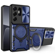 OEM - Mobilskal f&ouml;r Samsung Galaxy S26 Ultra TPU + PC med Kickstand - Bl&aring;