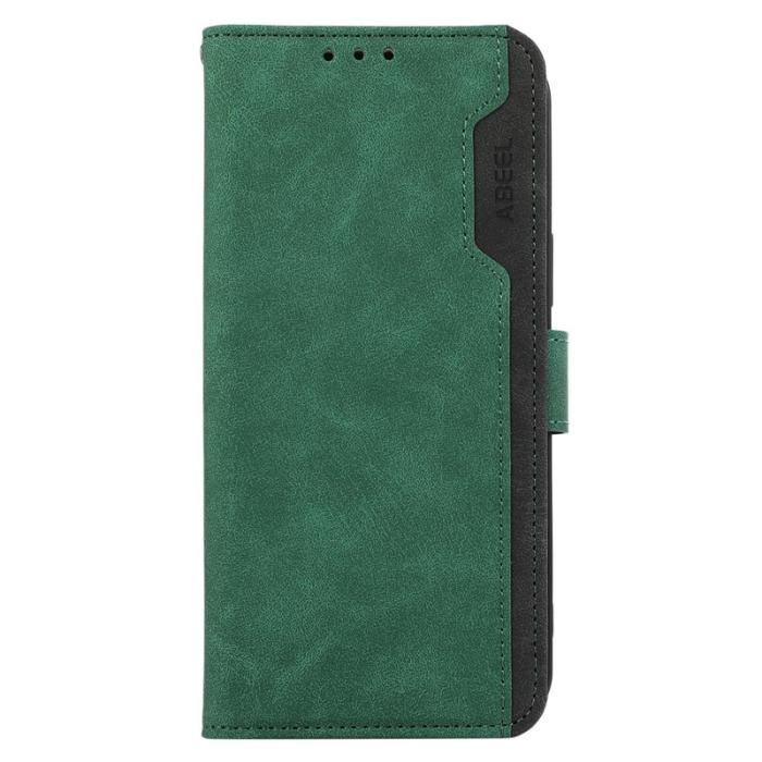 ABEEL - ABEEL Samsung Galaxy A53 5G Plånboksfodral Konstläder RFID-Skydd Grön