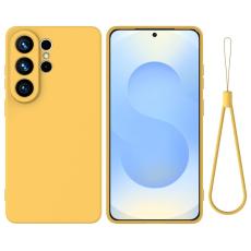 OEM - Mobilskal till Samsung Galaxy S26 Ultra Flytande Silikon - Gul