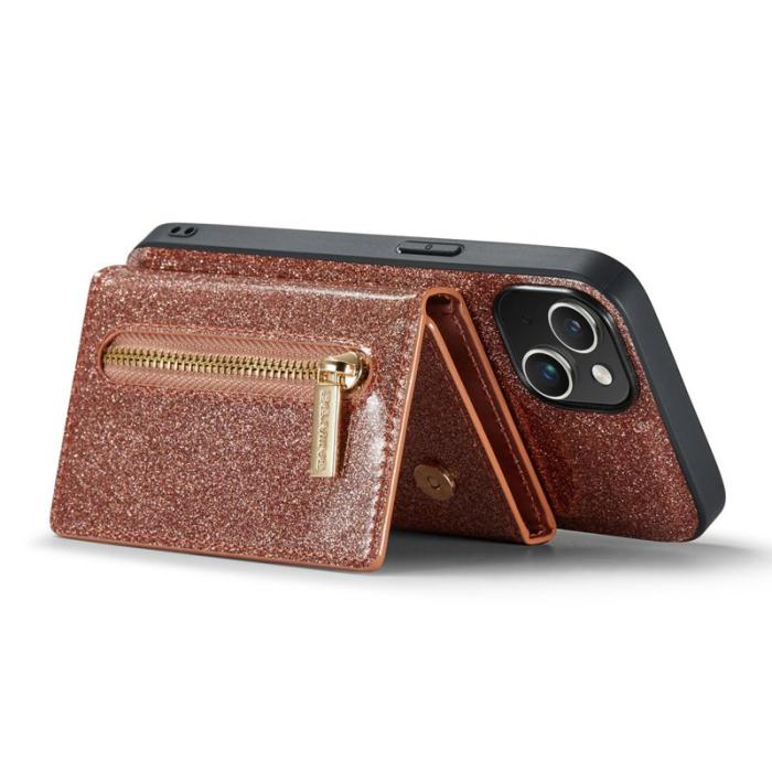 DG.MING - DG.MING M3 Series Mobilskal till iPhone 14 Plus 2-i-1 Roséguld