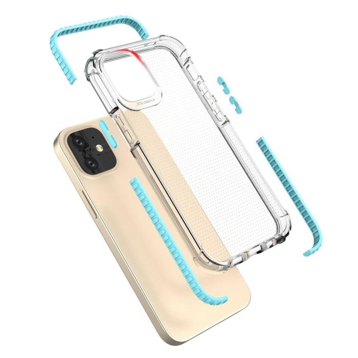OEM - Spring Armor Skal till iPhone 12 mini - Blå