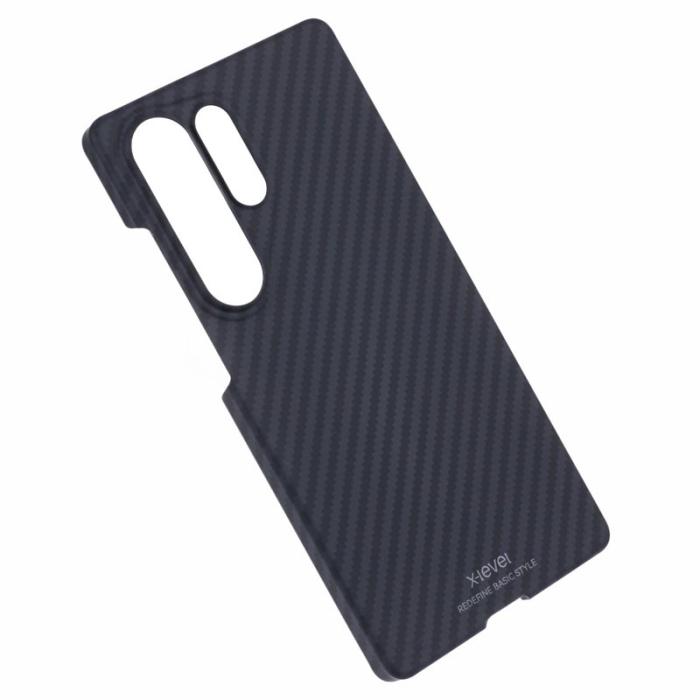 X-Level - X-LEVEL Mobilskal till Samsung Galaxy S25 Ultra Kameraskydd Kolfiber