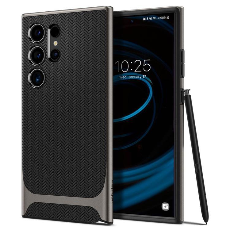 Spigen Galaxy S24 Ultra Mobilskal Neo Hybrid - Gunmetal | 2353 | AlltMobil
