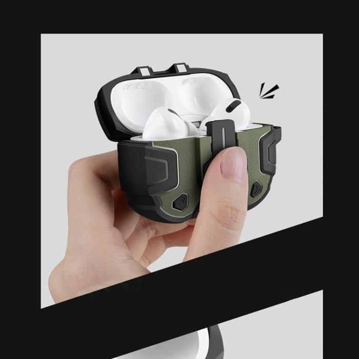 Nillkin - Nillkin AirPods Pro 2 Skal Bounce Pro Armored - Röd