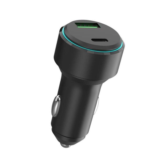 Forever Recycling - Forever Billaddare USB-C USB-A 32W LS-AC-32 - Svart