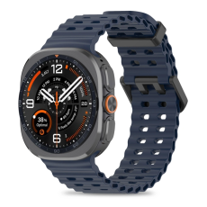 Tech-Protect - Tech-Protect Armband F&ouml;r Galaxy Watch Ultra 1/2 (47mm) Icon - Marinbl&aring;