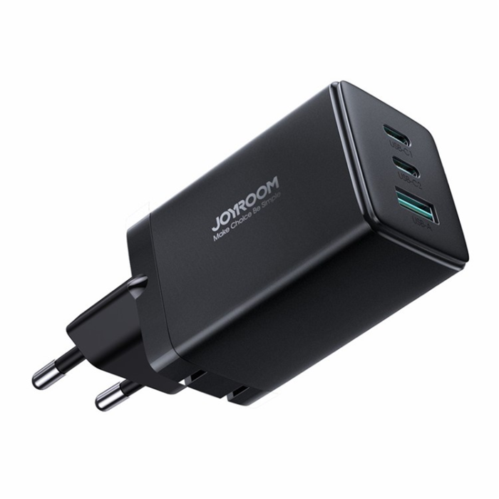 Joyroom - JOYROOM Snabbladdare 65W 2x USB-C/USB-A Kabel USB-C 1.2m EU