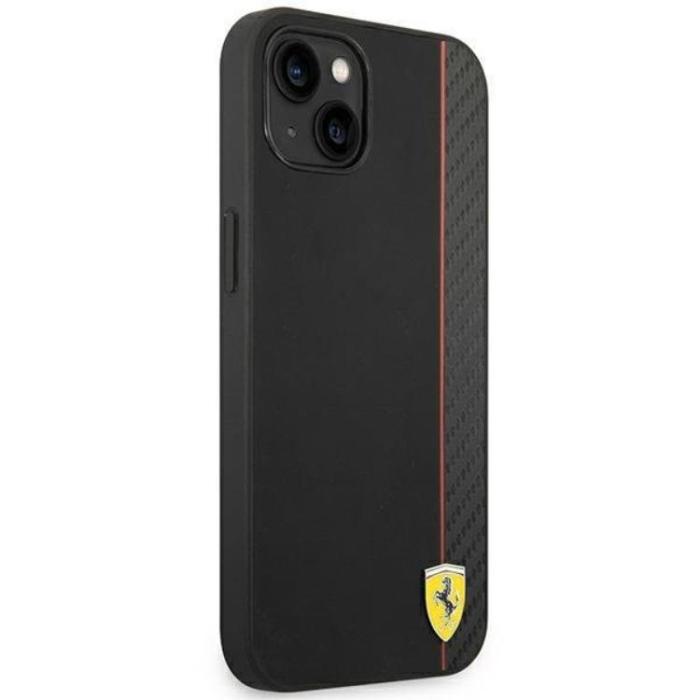 BMW - BMW iPhone 14 Plus Skal Hård Carbon - Svart
