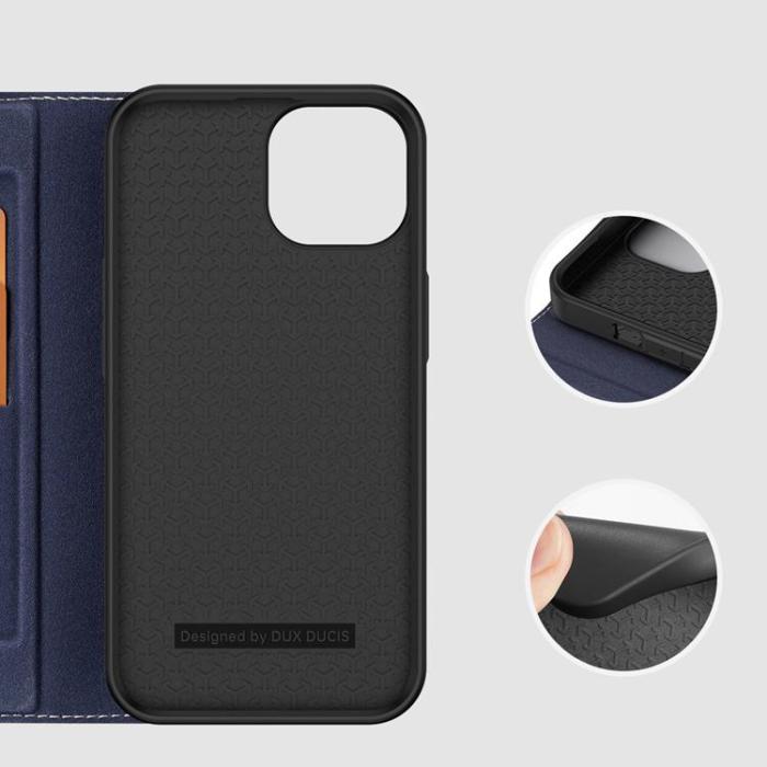 Dux Ducis - Dux Ducis iPhone 14 Plus Plånboksfodral Skin X2 - Blå