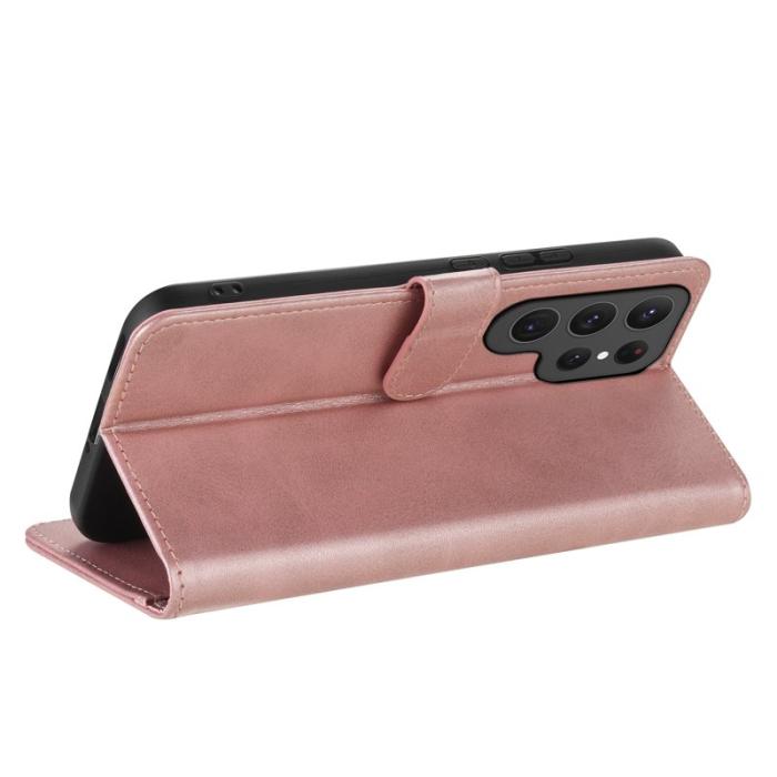 AZNS - AZNS Samsung Galaxy S26 Ultra Fodral PU Läder - Roséguld