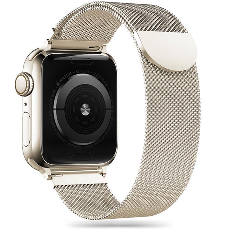 Tech-Protect Milaneseband Apple Watch 6/7/8/9/10/SE (40/41/42mm) Starlight | 5123 | AlltMobil