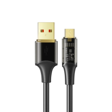 MCDODO - MCDODO USB - Micro-USB 3A Kabel 1.2m CA-210 Amber - Svart