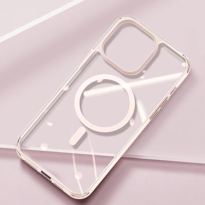 Dux Ducis - Dux Ducis iPhone 14 Plus Skal MagSafe Clin2 Magnetic - Rosa