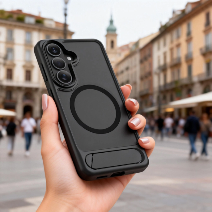 Tech-Protect - Tech-Protect Mobilskal För Galaxy S26 Plus Magsafe Magrack - Matt Svart