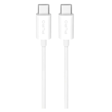 Puro - Puro USB-C - USB-C 25W Kabel 3m TPE - Vit
