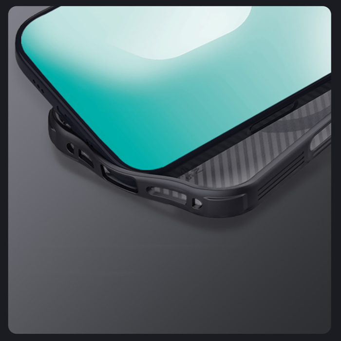 Nillkin - Nillkin iPhone 17 Mobilskal MagSafe CamShield Pro - Transparent Svart