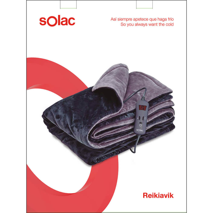 SOLAC - SOLAC Värmefilt Reikiavik Dubbel