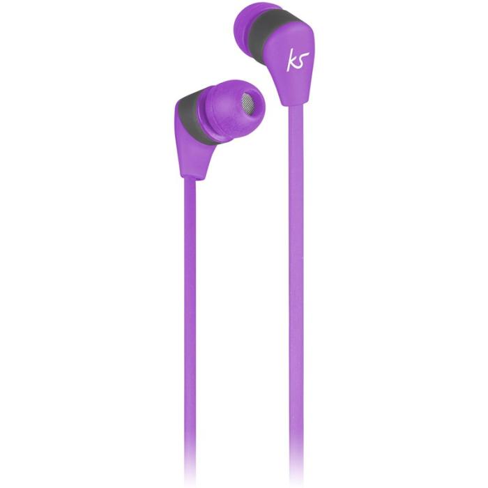 Kitsound - KITSOUND Hörlur Bounce Lila In-Ear Trådlös Mic