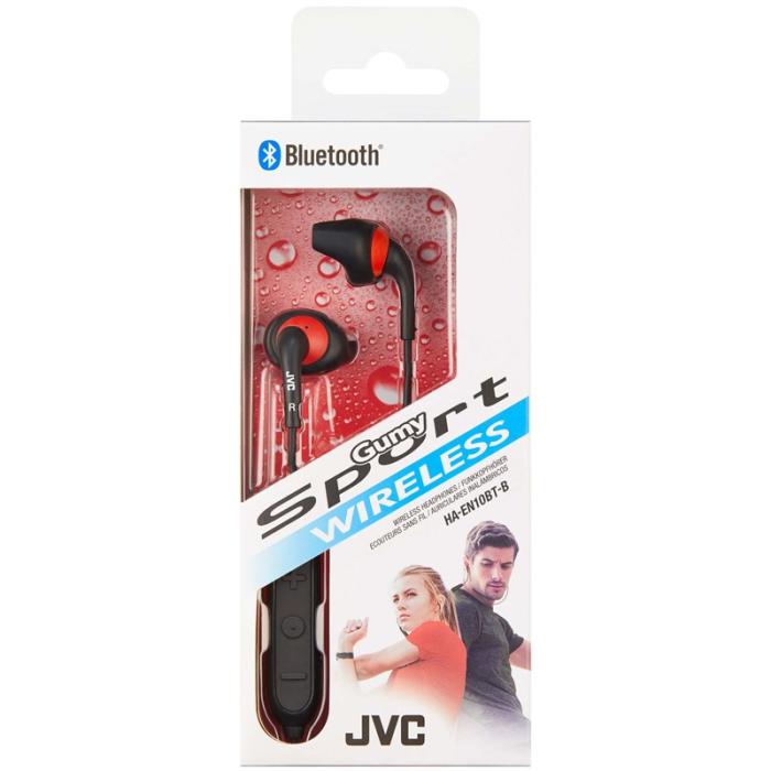 UTGATT1 - JVC Hörlur EN10BT Gumy Sport In-Ear Trådlös Mic - Svart