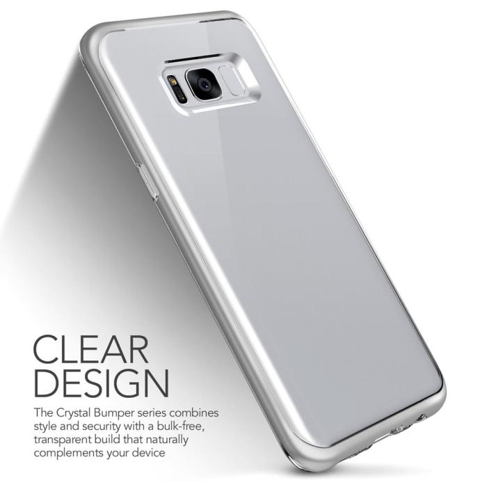 VERUS - Verus Crystal Bumper Skal till Samsung Galaxy S8 Plus - Silver