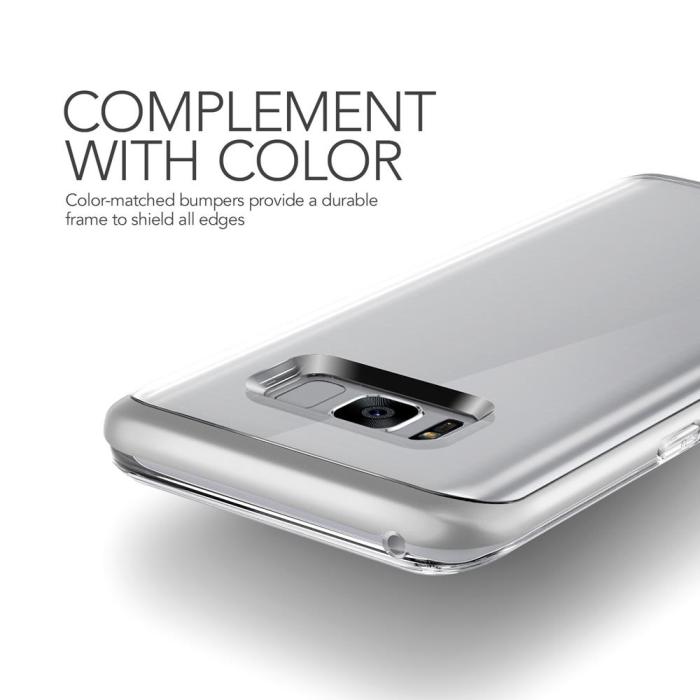 VERUS - Verus Crystal Bumper Skal till Samsung Galaxy S8 Plus - Silver