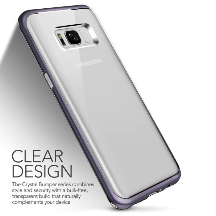 VERUS - Verus Crystal Bumper Skal till Samsung Galaxy S8 Plus - Orchid Grey