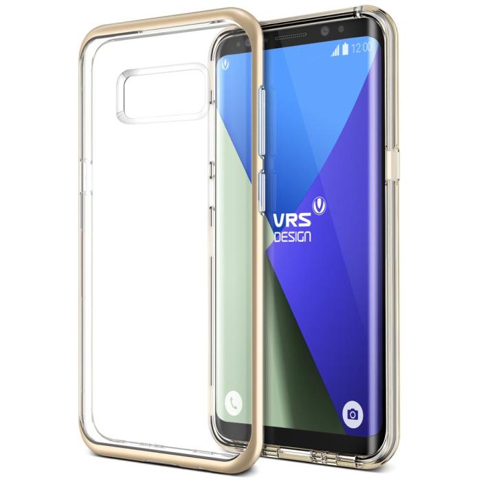 VERUS - Verus Crystal Bumper Skal till Samsung Galaxy S8 Plus - Gold