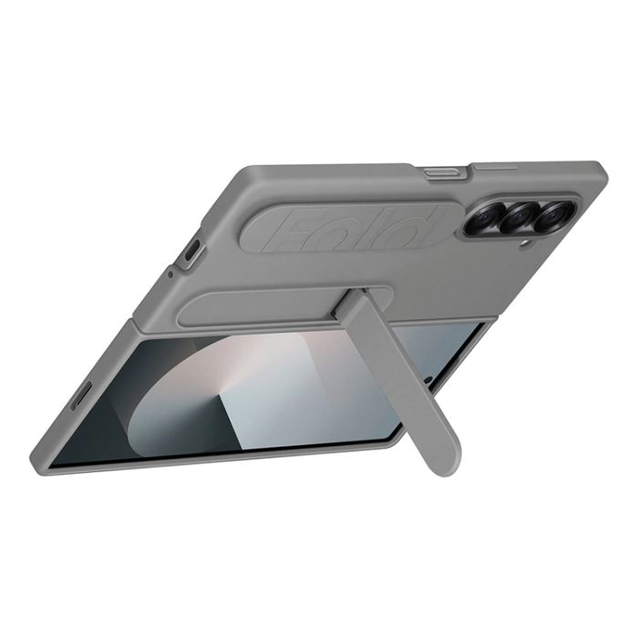 Samsung - Mobilskal till Samsung Galaxy Z Fold 6 Silikon - Grå