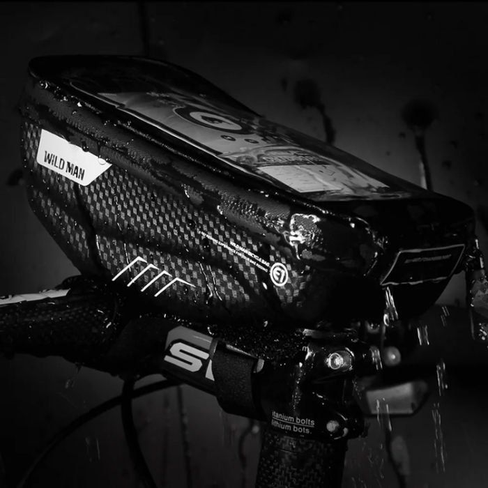 WildMan - Wildman Cykel/Skoter Pannier För handlebars  - Svart