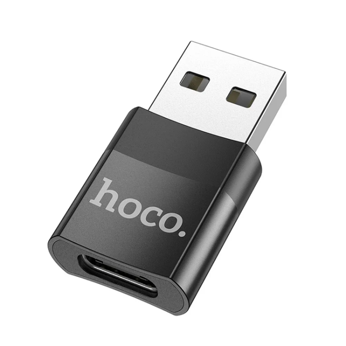 Hoco - HOCO adapter OTG USB A (male) to Type C (female) UA17 black
