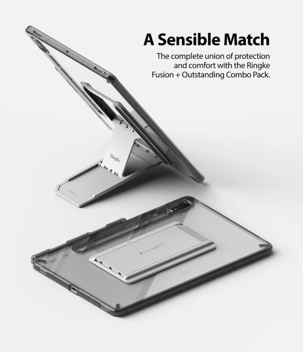 OEM - Ringke Skal Samsung Galaxy Tab S7/Tab S8 - Grå