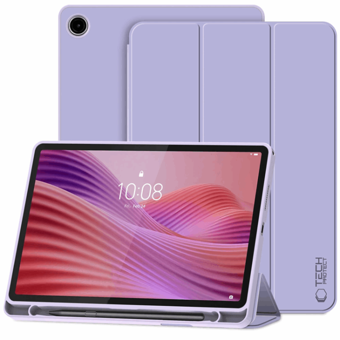 Tech-Protect - Tech-Protect Lenovo Tab 10.1 Fodral Smart - Violet