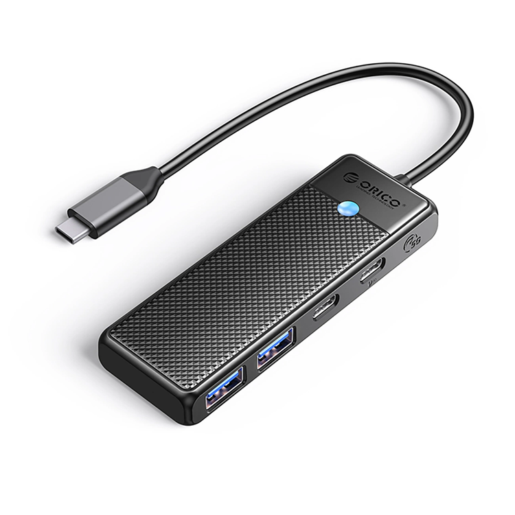 Orico Hubb 2xUSB-A 3.0 2xUSB-C 3.0 - Svart | 311 | AlltMobil