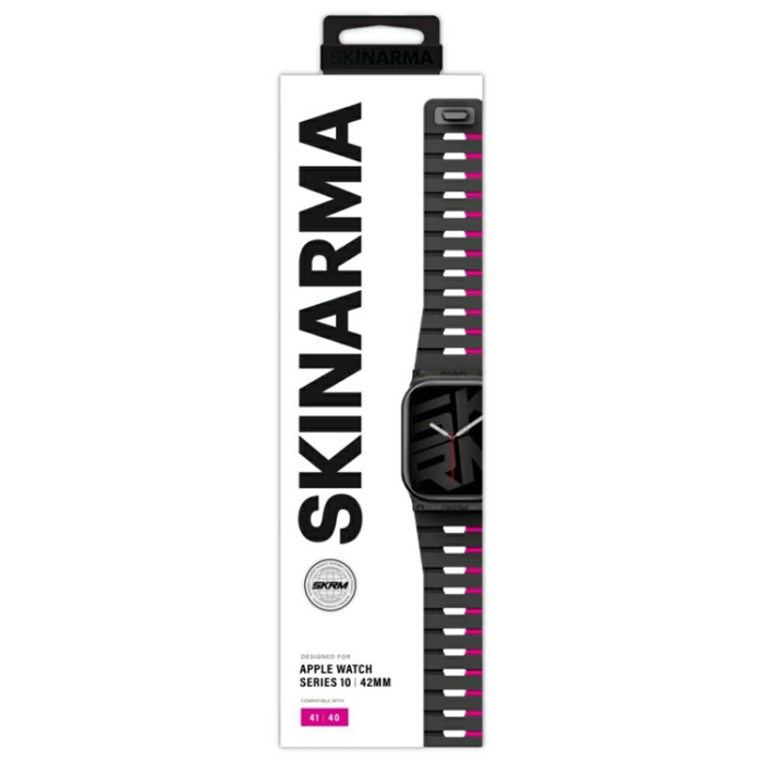 Skinarma - Skinarma Apple Watch 42/41/40 Armband Gemini - Midnight