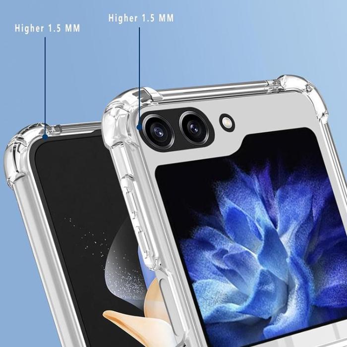 Boom of Sweden - Boom Galaxy Z Flip 5 Mobilskal Magsafe Shockproof - Clear