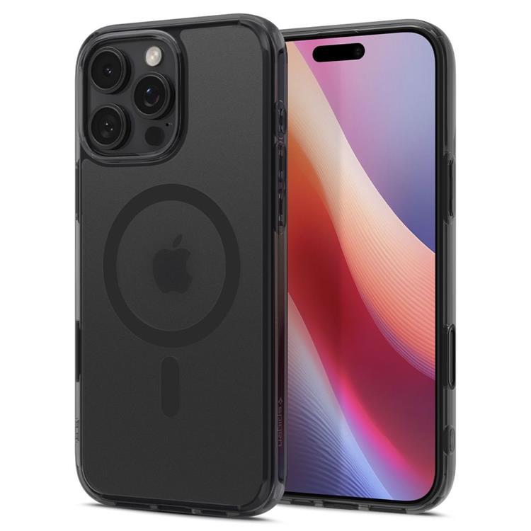 Spigen iPhone 16 Pro Max Mobilskal MagSafe Ultra Hybrid """"T"""" - Svart | 2353 | AlltMobil