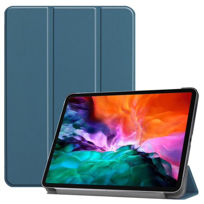 OEM - iPad Pro 12.9 (2021/2022) Fodral Tri-fold - Blå