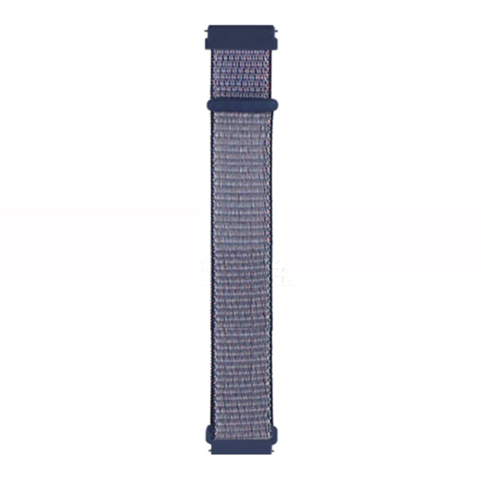 KALEBOL - Kalebol Galaxy Watch 6/6 Classic Armband Nylon Loop - Midnight Blå