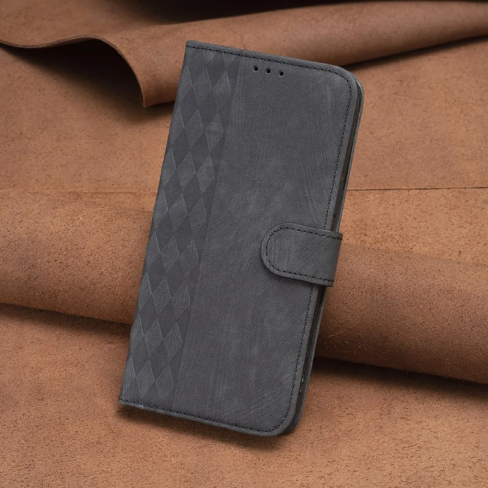Taltech - iPhone 15 Plus Plånboksfodral Tryck - Svart