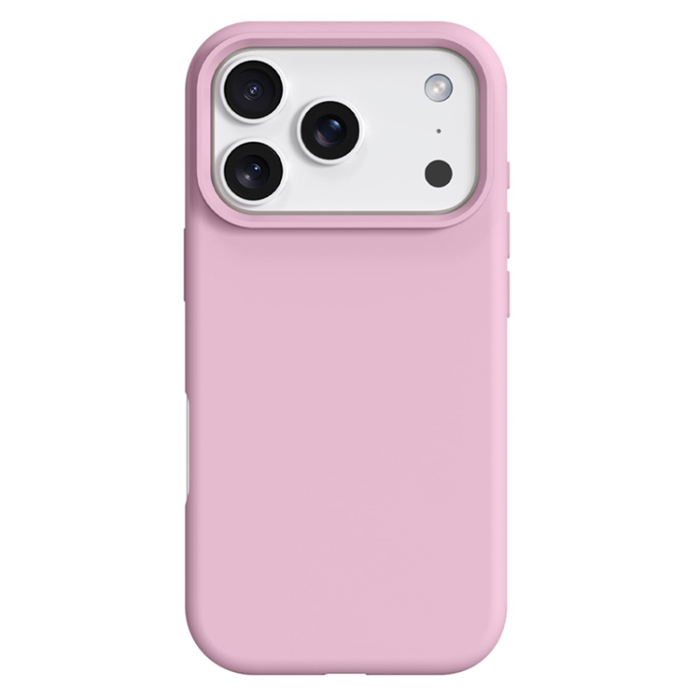 A-One Brand - iPhone 17 Pro Max Mobilskal MagSafe Liquid Silikon+PC - Rosa