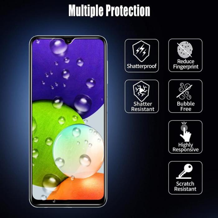 A-One Brand - [2-PACK] Härdat Glas Skärmskydd Samsung Galaxy A22 4G