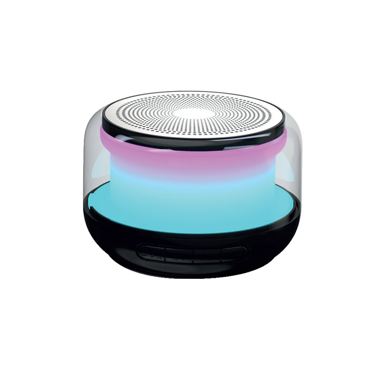 Setty Trådlös Högtalare Bluetooth Round RGB - Svart | 249 | AlltMobil