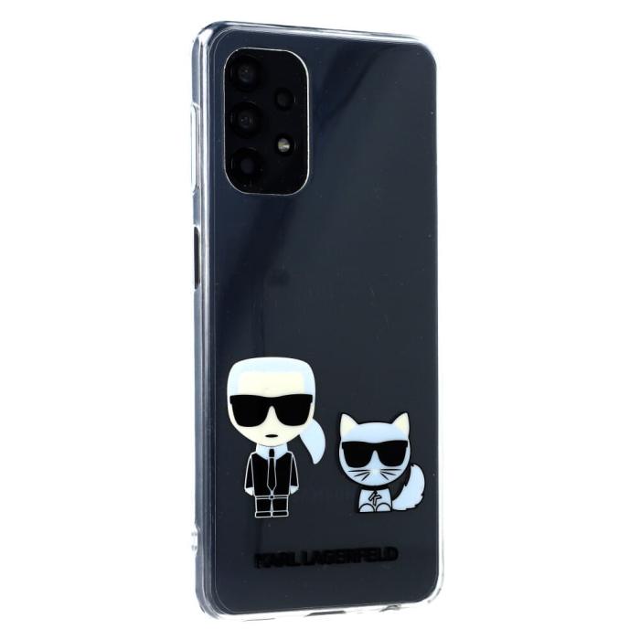 UTGATT4 - Karl Lagerfeld Skal Galaxy A32 5G Karl & Choupette - Transparent