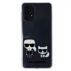UTGATT4 - Karl Lagerfeld Skal Galaxy A32 5G Karl & Choupette - Transparent