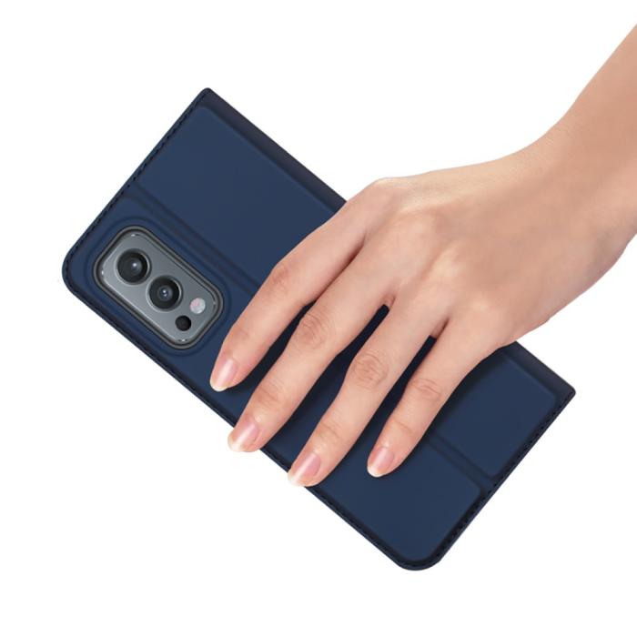 UTGATT1 - Dux Ducis Plånboksfodral OnePlus Nord 2 5G - Blå