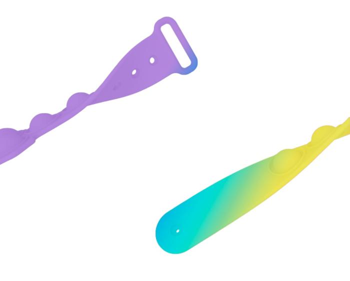 UTGATT5 - Pop it Watch / Klocka - Fidget Toy - lindra stress eller rastlöshet - Regnbåge