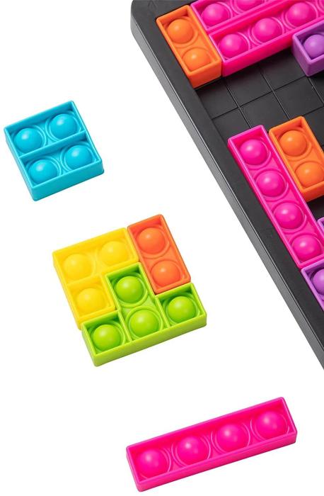 UTGATT1 - Building Block Pop it pussel - lindra stress eller rastlöshet