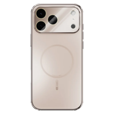 ABEEL - ABEEL iPhone 17 Pro Max Mobilskal Magsafe med Linsfilm - Guld