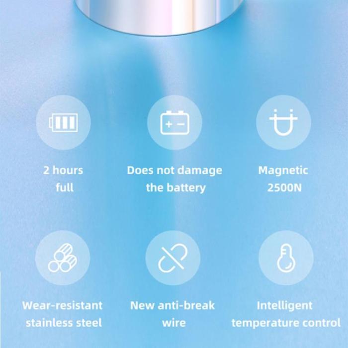 SiGN - SiGN Magnetisk Laddare för Apple Watch, 2.5W, 3A, 1.2m - Vit